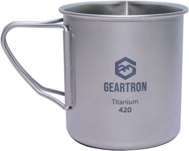 기어트론 티타늄 핸드드립 커피서버 머그컵, 단품, 1개, 420ml