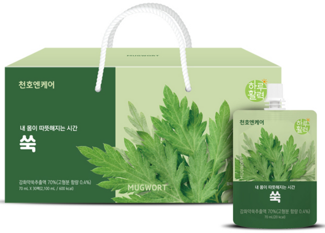 천호엔케어 내 몸이 따뜻해지는 시간 쑥 진액, 2.1L, 1개