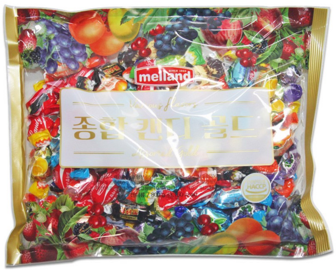 종합 캔디 골드 (800g) 대용량 디저트 사탕 캔디 사무실 간식 선물, 800g, 1개
