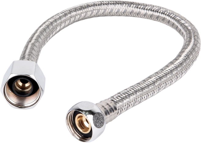 와이넷 국산 고급형 변기호스 황동너트 고압호스, 1개