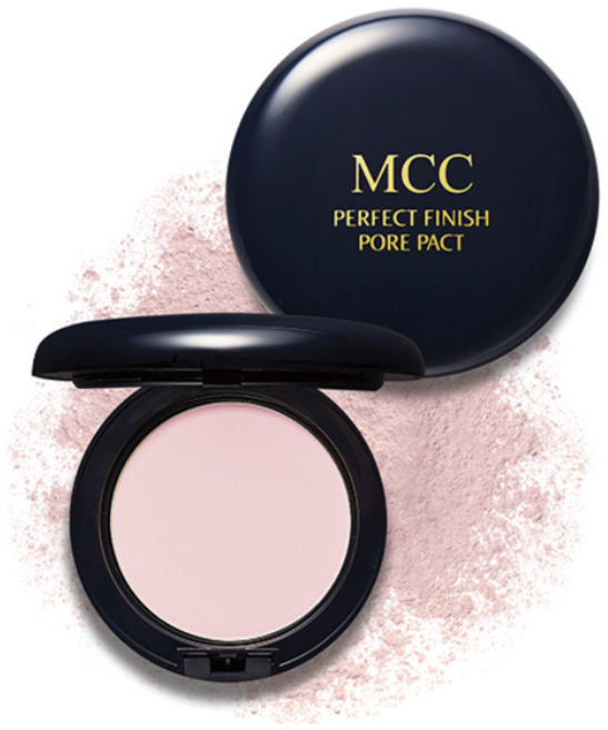 MCC 퍼펙트 피니쉬 포어 NEW 기름종이 팩트 파우더, 1개, 핑크