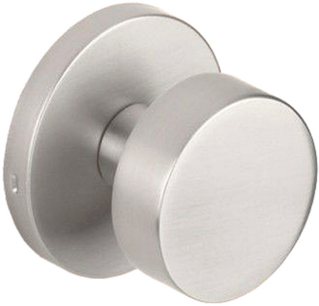 국산 원형 고급 방문손잡이 문고리 도어 화장실 손잡이, 1개