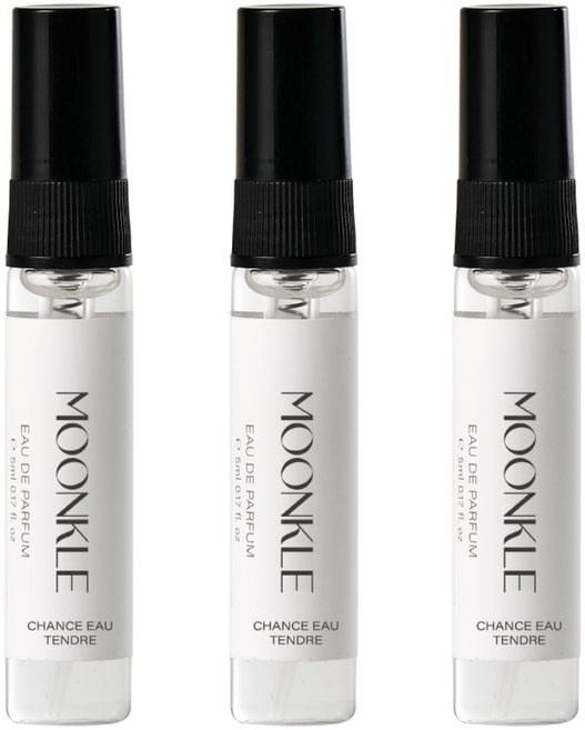 뭉클 샹스 오 땅드르 니치향수 미니어처, 3개, 5ml