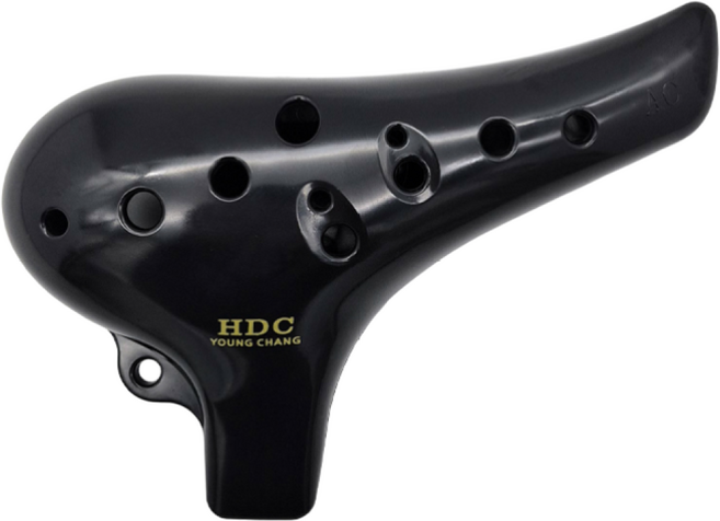 영창 알토 오카리나 YO-150 블랙 취미악기, 1개, 검정