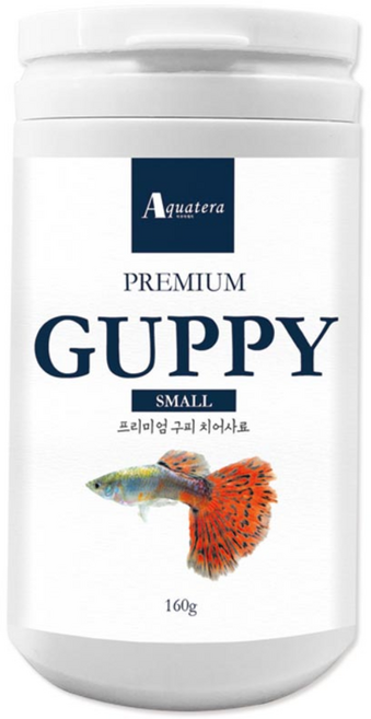 아쿠아테라 프리미엄 구피 치어 사료, 300ml, 160g, 1개