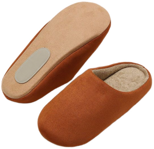 디오퍼플 푹신한 심플 거실실내화 여성용 남성용