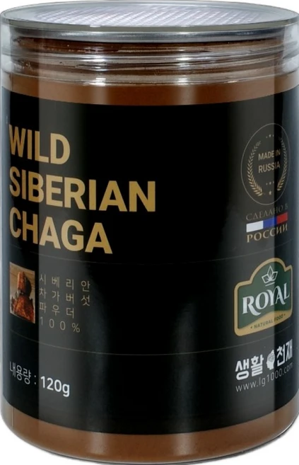 차가버섯 분말 120g, 1개 - 쿠팡