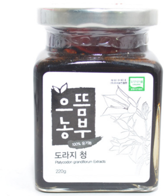 으뜸농부 유기농 도라지청, 220g, 1개