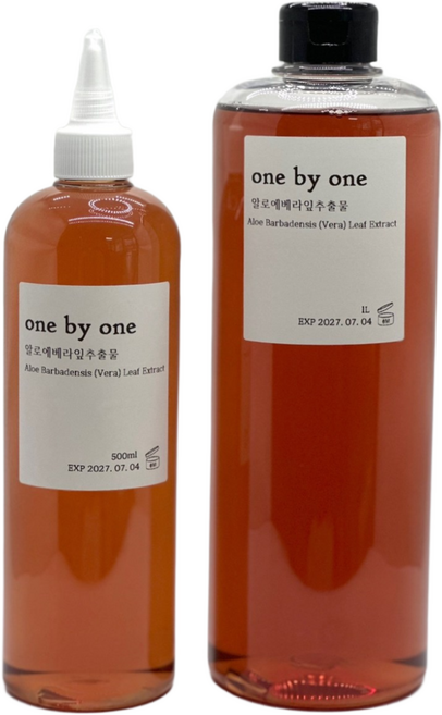 원바이원 알로에베라잎추출물 원액 500ml 1L, 1개