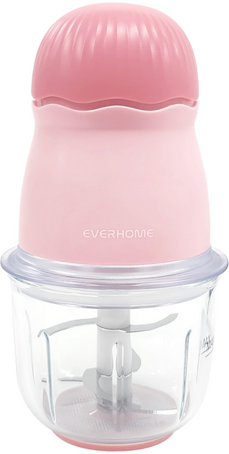 에버홈 미니다지기 6엽칼날 이유식다지기 미니 멀티 마늘 야채 다지기 분쇄기 차퍼 EV-MC3700