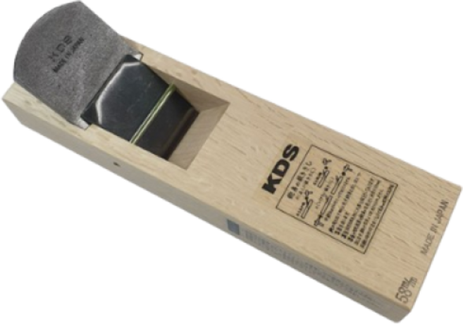 KDS 일본산 목공용 중형 대패 WPL-5758/58mm 평형대패 백자작나무재질 손대패, 1개