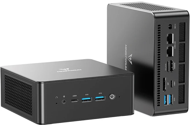 미니스포럼 라이젠9 8945HS & Radeon 780M OCuLink 지원 본체/32/64GB 구성 UM890 Pro 최상급 게이밍 미니PC, WIN11 Pro, 1TB, 32GB, 블랙 - 쿠팡