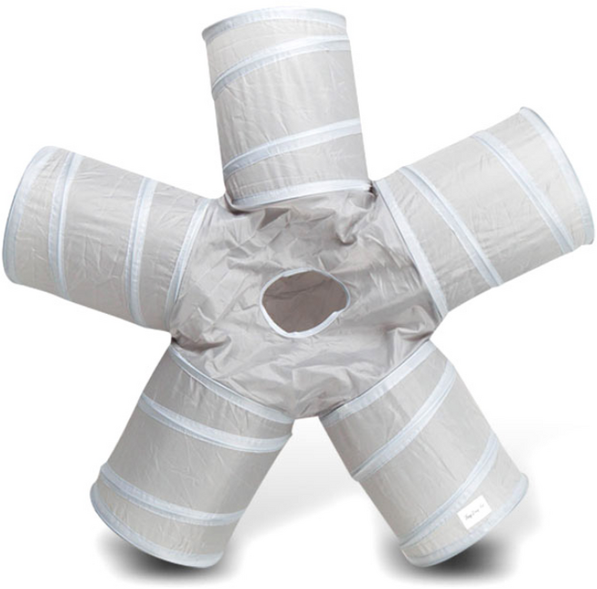 딩동펫 고양이 5중 터널하우스 중형, 혼합색상, 1개