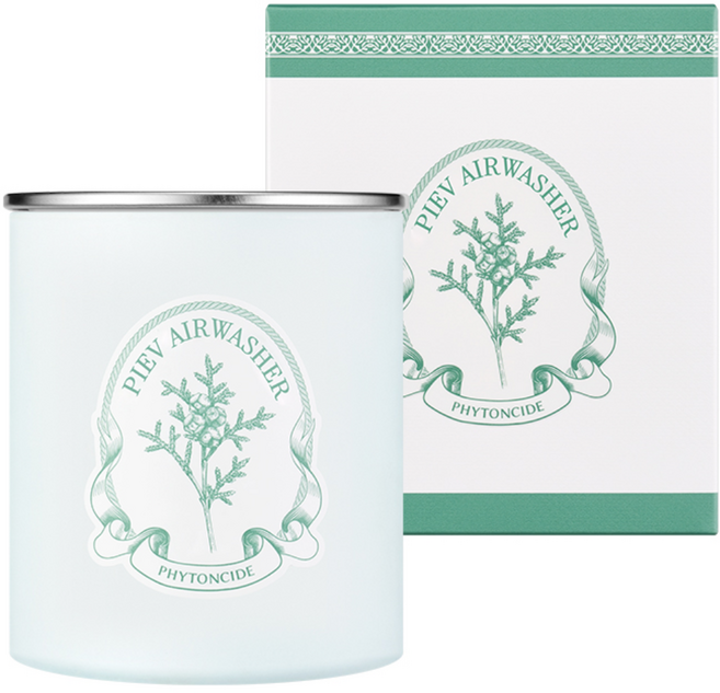 [본사공식몰] 피에브 에어워셔 고체 탈취제 냄새 제거 피톤치드 향, 3개, 250g