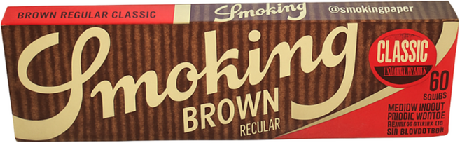 Smoking Brown classic 70mm 60pc (소매용 국내포장)