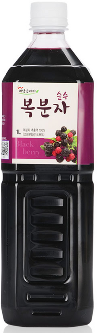 해담은베리 2023년 햇 순수 복분자, 1L, 1개