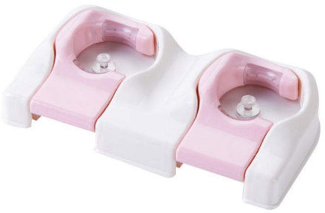 앤티스 멀티 매달려 걸이 2구, 핑크, 1개