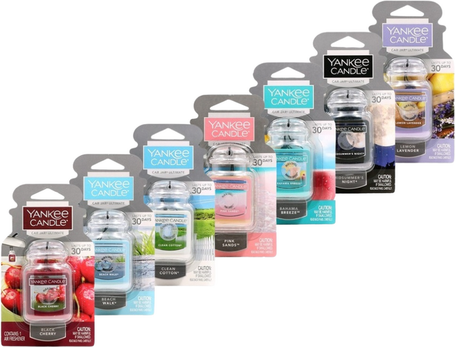 양키캔들 차량용 방향제 카자얼티메이트, 1개, 클린코튼