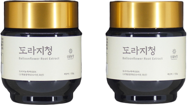 산골농장 도라지청 세트, 150g, 2개입, 2개