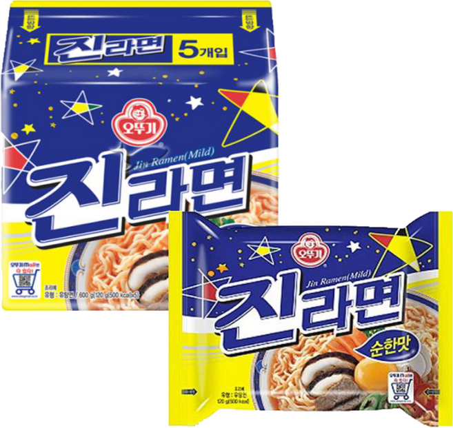 오뚜기 진라면 순한맛, 40개