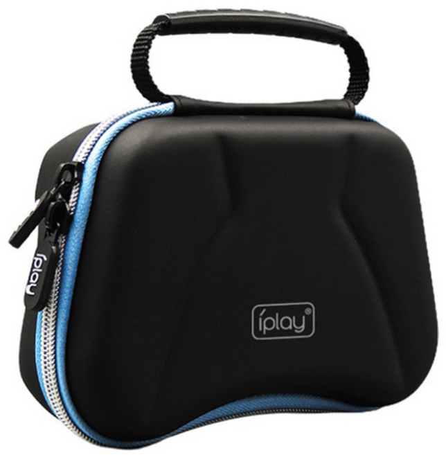 PS5 듀얼센스 무선 컨트롤러 EVA 스토리지 하드백 파우치 6 in 1, 1개