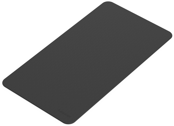 바닥매트 고밀도 흠집방지 PVC 80x150cm 6T 논슬립 충격 흡수 층간 소음 방지, 블랙, 1개