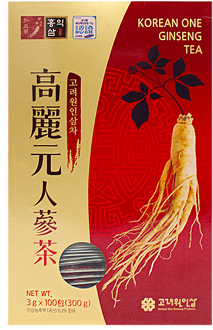 고려원인삼 고려 인삼차 목함, 3g, 100개입, 1개