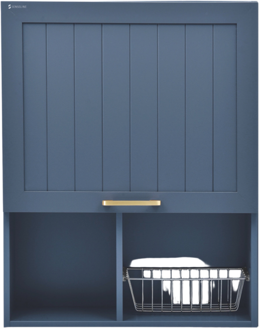 모네 디자인 욕실 수납장 600, 모네 네이비, 1개