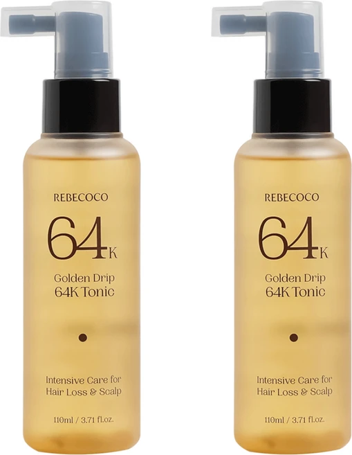 골든드립 두피 영양토닉 탈모 지루성 비듬 각질 가려움 두피진정 보습 피지조절, 2개, 110ml - 쿠팡