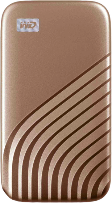 WD My Passport SSD, 1TB, Gold