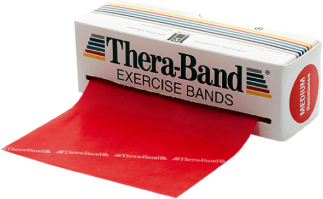 세라밴드 5.4m 레드 (LV.2 /천연고무밴드), [세라밴드] 레드6yd