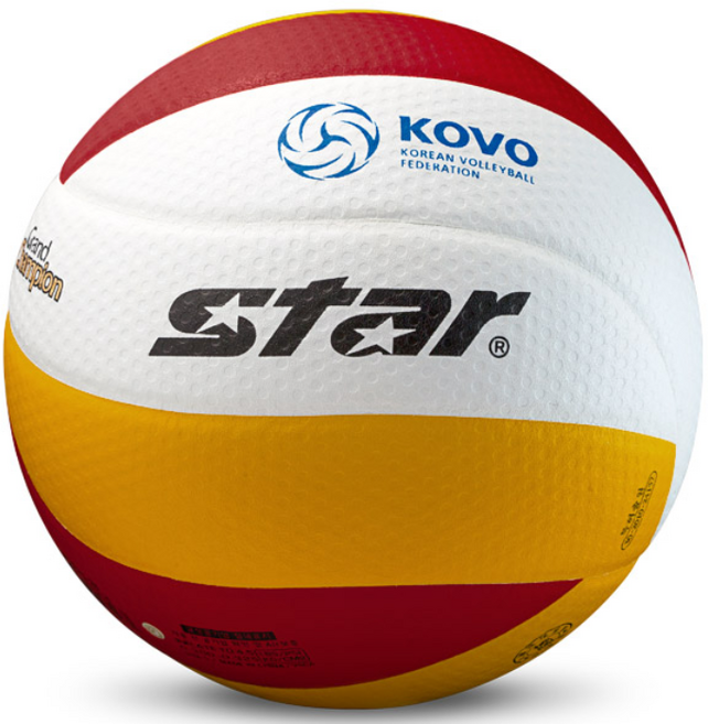 스타 배구공 그랜드챔피언 5 (KOVO) 대회공식구 / 신형 / 학교체육 / 정품판매점, VB225-34, 1개