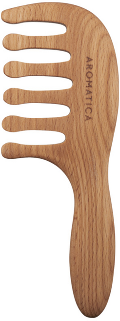 아로마티카 우든 스칼프 괄사, 1개, 53x140mm