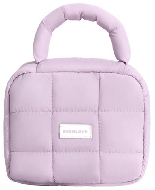 NEXT MOTION 파스텔 휴대용 여행용 화장품 메이크업 대용량 파우치 가방