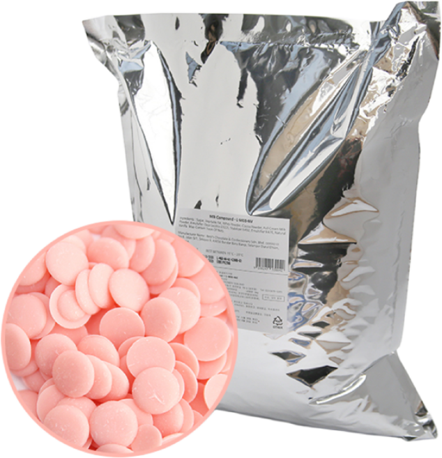 버릴스 딸기 초콜릿 300g 컴파운드 코팅 초콜렛 홈베이킹용, 1개