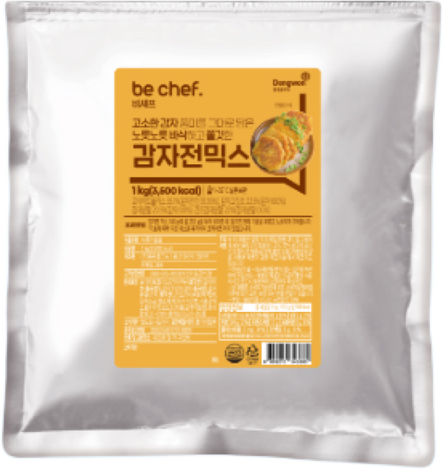 동원 홈푸드 비셰프 감자전믹스 1kg 10개 BOX 감자전 부침개