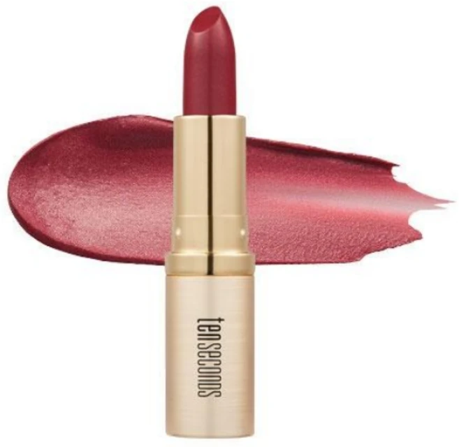 텐세컨즈 하이퍼펙션 립스틱, 08펄샤인퍼플, 1개 - 쿠팡