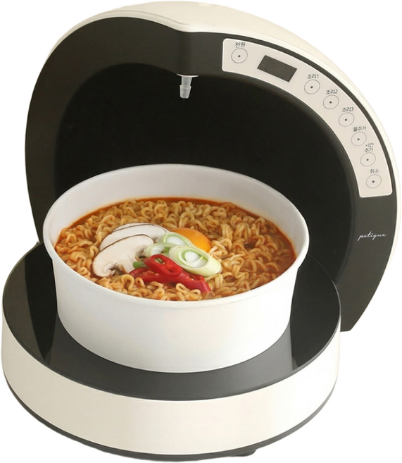 쁘띠끄 원터치 라면조리기 가정용 즉석 라면기계, k052