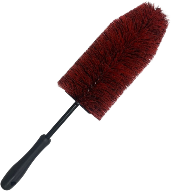 매드니스 디테일링 휠브러쉬 림브러쉬 레드 대형, 1개