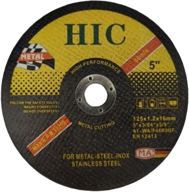 HIC 5인치 절단석 50개 1박스 그라인더 날