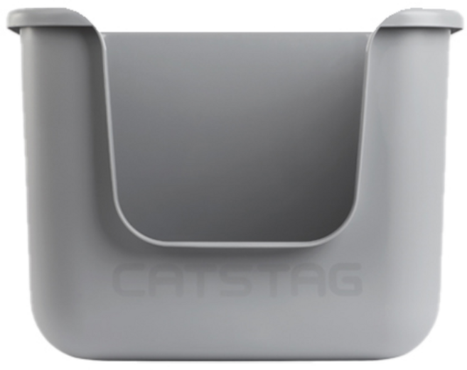 캣츠태그 점보 묘래박스 고양이 화장실, 그레이, 1개