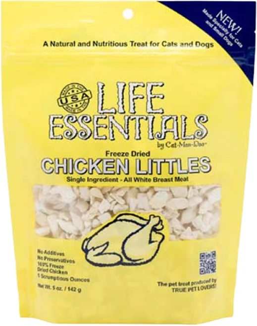 캣만두 라이프 에센셜 치킨 고양이 동결건조 간식, 치킨 리틀 142g, 142g - 쿠팡