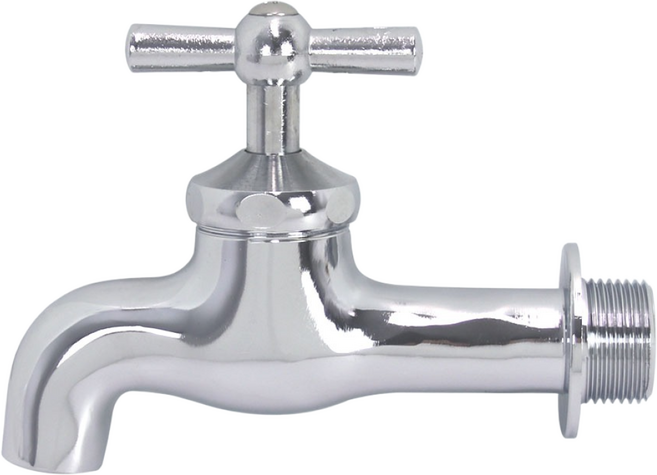 가로꼭지 20mm 수도꼭지 20A 소제씽크 수전 대형 베란다 막꼭지, 1개