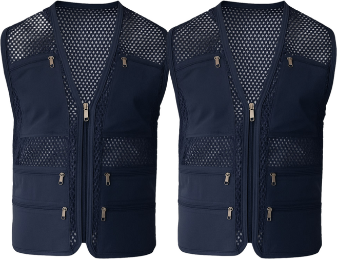 2장세트 유니미스 국산 여름 현장복 메쉬 망사 조끼