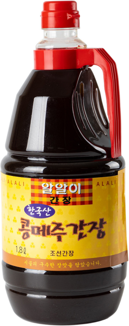 윤지영 조선 간장 집 전통 재래 국산 콩 메주 알알이 간장, 1개, 1.8L