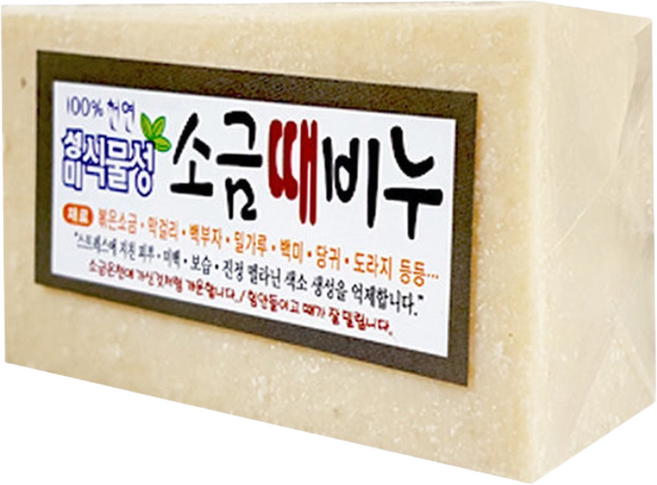 성미 한방 식물성 때비누 소금, 180g, 10개