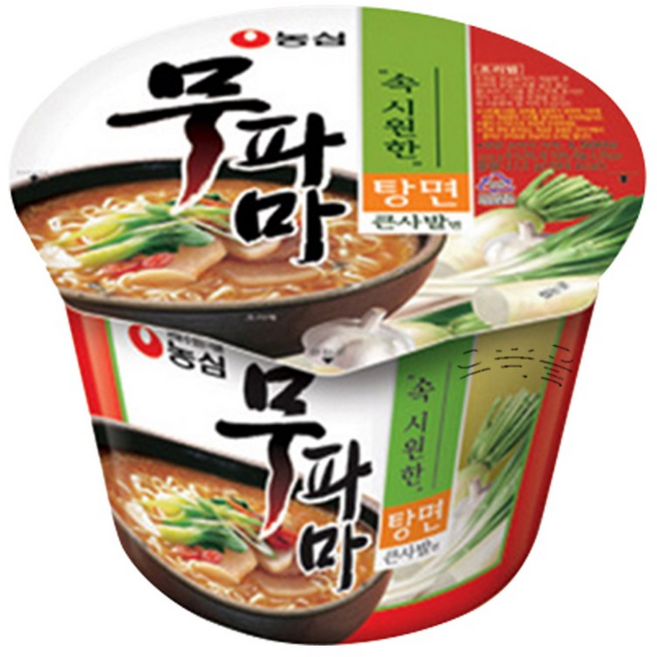 농심 무파마 큰사발 컵라면, 1개