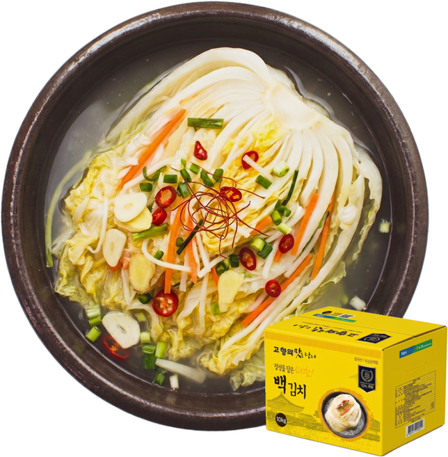 고향백김치 감칠맛이 살아있고 깔끔한 백김치, 1개, 5kg