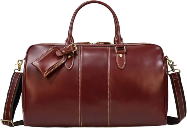 찬연소가죽 보스턴백 헬스백 여행가방 9402 와인