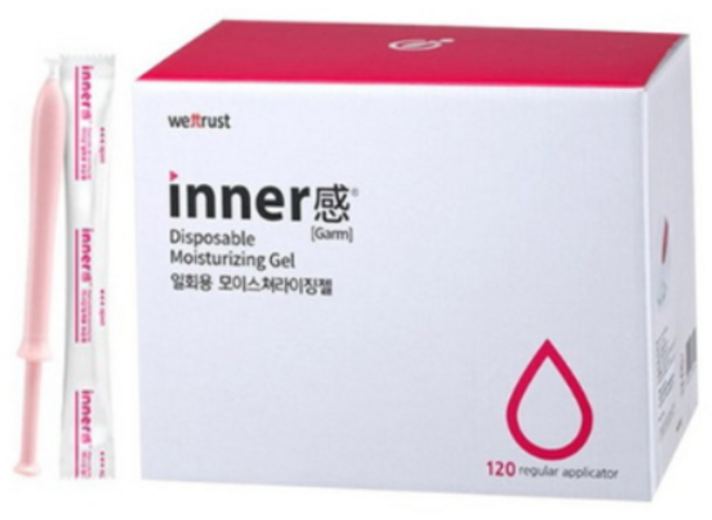 이너감 여성 청결제 수분 보습젤 세정제 120개입 일회용 Y존 웨트러스트, 1.7g, 120개